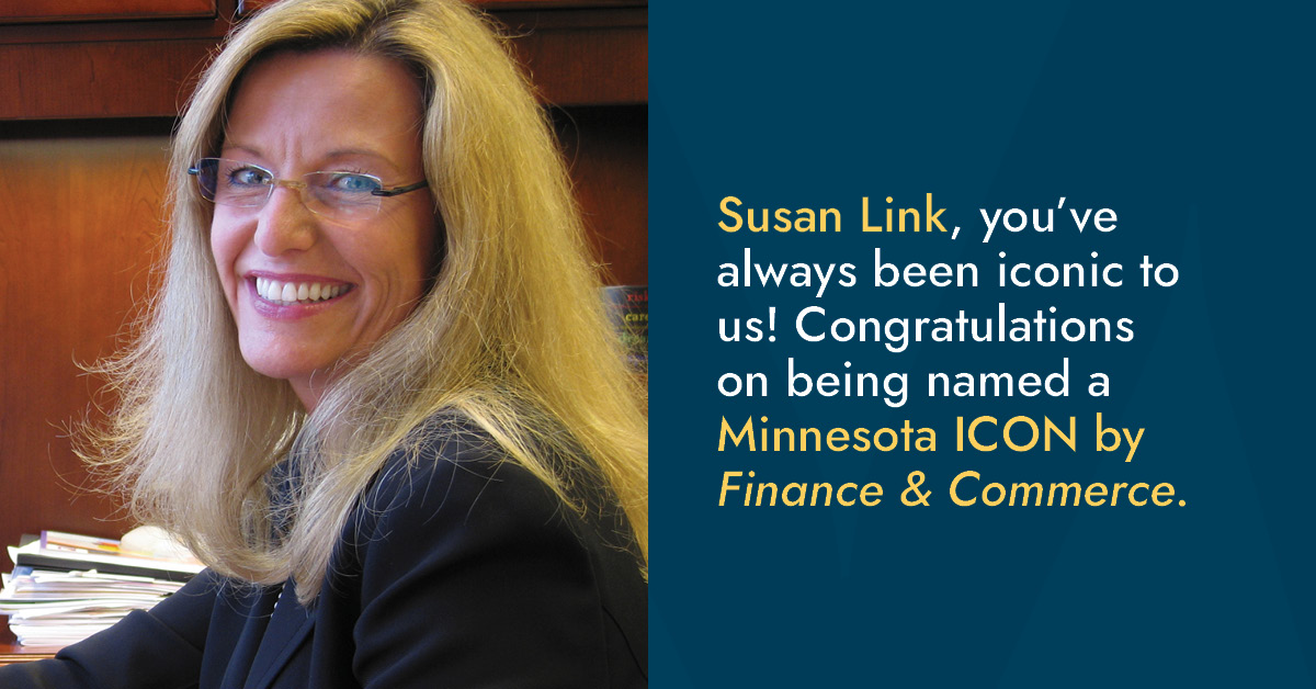 Susan Link Honored with 2023 Minnesota Icon Award by Finance & Commerce ...